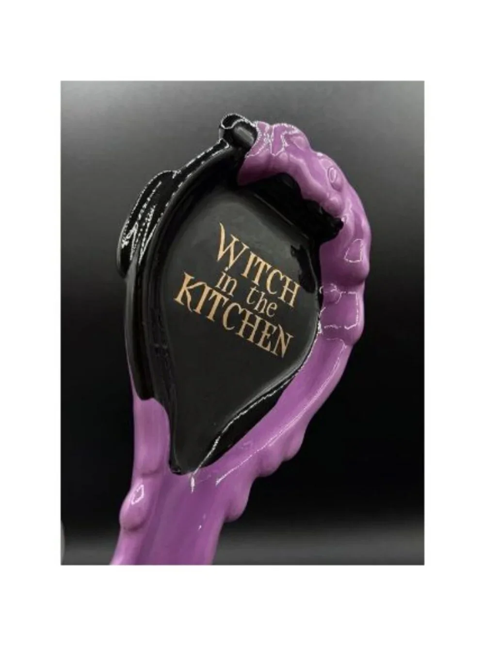 Hocus Pocus Witch In The Kitchen This Is Spirit Halloween Ceramic 12” Spoon Rest
